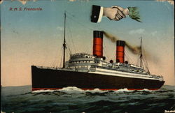 R.M.S. Franconia Postcard