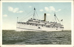 Steamer Dorothy Bradford Postcard