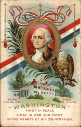 Washington President's Day Postcard Postcard