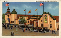 Old Heidelberg 1933 Chicago World Fair Postcard Postcard