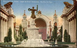 Fountain of Ceres, Court of Four Seasons Postcard