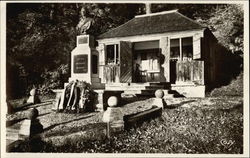 Summerhouse in Which Mozart Wrote "Zauberflote" on the Kapuzinerberg Music Postcard Postcard