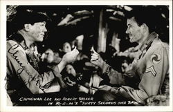 Chingwah Lee and Robert Walker in M-G-M's "Thirty Seconds Over Tokyo" Actors Postcard Postcard