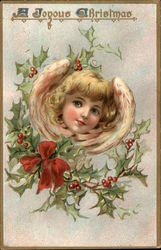 A Joyous Christmas Postcard