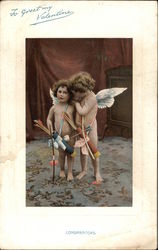 Conspirators, To Greet My Valentine Postcard