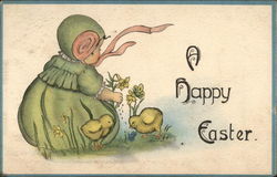 A Happy Easter Postcard