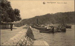 Heer-Agimont Boats, Ships Postcard Postcard