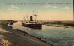 Canal de Suez Postcard