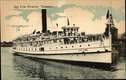 Joy Line Steamer Tennessee Postcard