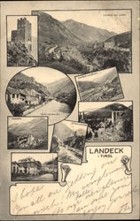 Landeck i. Tirol Austria Postcard Postcard