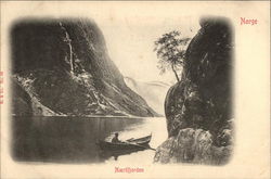 Naerofjorden Norway Postcard Postcard