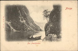 Naerofjorden Norway Postcard Postcard