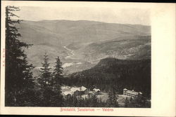 Breidablik Sanatorium Valdres, Norway Postcard Postcard