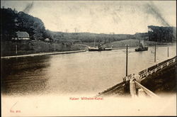 Kaiser Wilhelm Kanal Germany Postcard Postcard