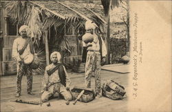 J&G Hagenbeck's Malabaren-Truppe India Postcard Postcard