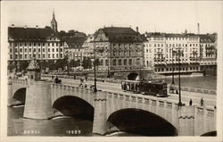 View of City Basel, Switzerland Postcard Postcard