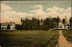 Lakarebostaden och Slojdskolan Fellingsbro, Sweden Postcard Postcard