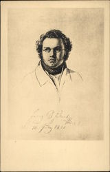 Franz Schubert Postcard