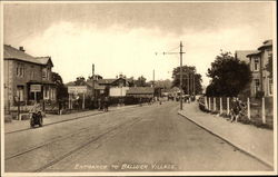 Entrance to Village Postcard