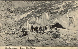 Kjenndalsbreen Loen, Norway Postcard Postcard