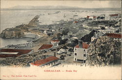 Rosia Bay Gibraltar, Gibraltar Spain Postcard Postcard