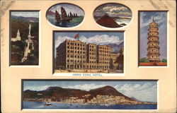 Views of Hong Kong Postcard