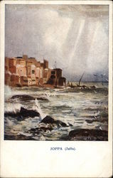 View of City From the Sea Postcard