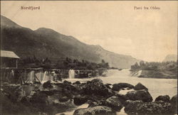 Parti fra Olden Nordfjord, Norway Postcard Postcard