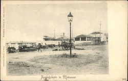 Aanlegplaats le Makassar Postcard