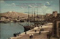 Quai de Caligny et Port de Commerce Postcard