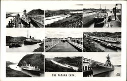 The Panama Canal Postcard