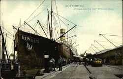 Holland-Amerika Line Rijndam Boats, Ships Postcard Postcard