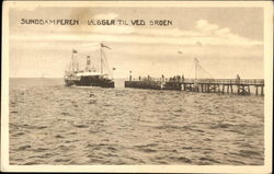 Sunddamperen Boats, Ships Postcard Postcard