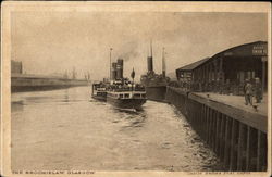 The Broomielaw Glasgow, Scotland Postcard Postcard