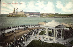 Moro Castle Havana, Cuba Postcard Postcard