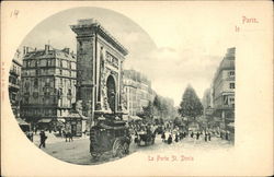 La Porte St. Denis Postcard