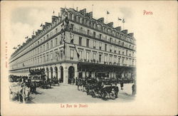 La Rue de Rivoli Postcard