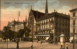 Eingang Grimmalschestrasse Leipzig, Germany Postcard Postcard