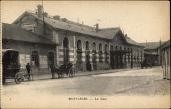 La Gare Montargis, France Postcard Postcard