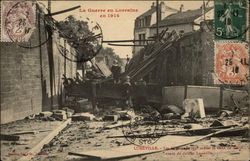 La Guerre en Lorraine en 1914 Postcard