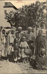 A Group of Moors Postcard