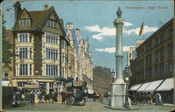 Kensington, High Street Postcard