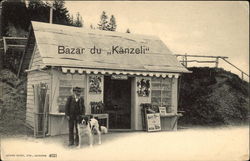 Bazar - Souvenir Shop Kanzeli, Switzerland Postcard Postcard