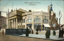 Theatre Royal and Empire Nottingham, England Postcard Postcard