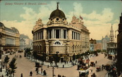 Gaiety Theatre & Strand Postcard