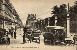 Rue de Rivoli Postcard