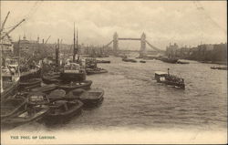 The Pool of London United Kingdom Postcard Postcard