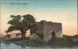 Old Fort Postcard