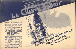 La Chauve Souris Postcard