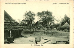 La Missione dell'Africa Centrale, Villaggio Giur Postcard